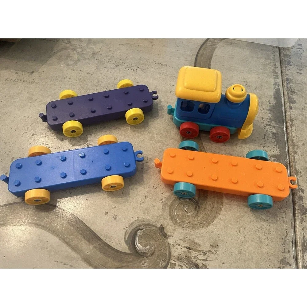 Montessori Animal Train Counting Colors Matching Sorting Toddler 23 Pieces